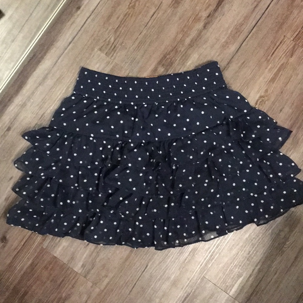Hollister ruffle skirt